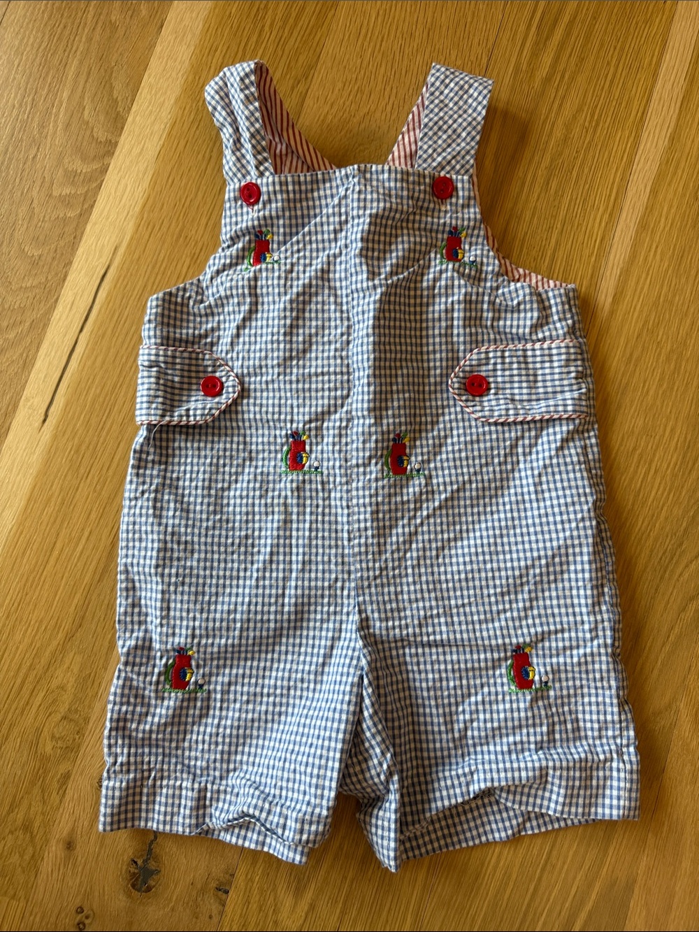 Mondays Child Gingham Golf Bag Jon Jon